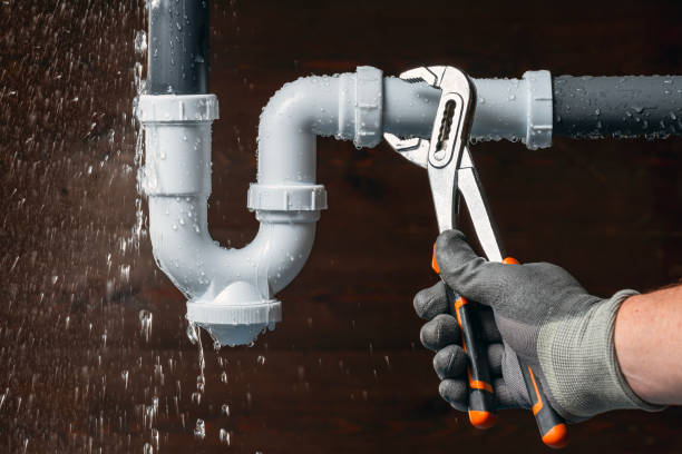 Professional Sewer Line Repair technician working in Portland, TX